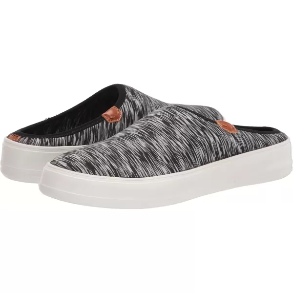 imageDearfoams Womens Original Comfort Annie Clog SneakerBlack Heather