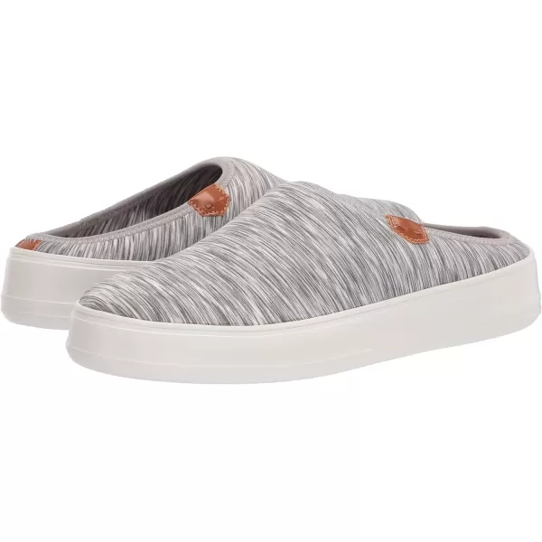 imageDearfoams Womens Original Comfort Annie Clog SneakerLight Grey Heather