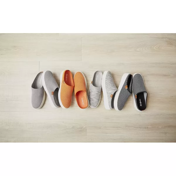 imageDearfoams Womens Original Comfort Annie Clog SneakerMedium Grey