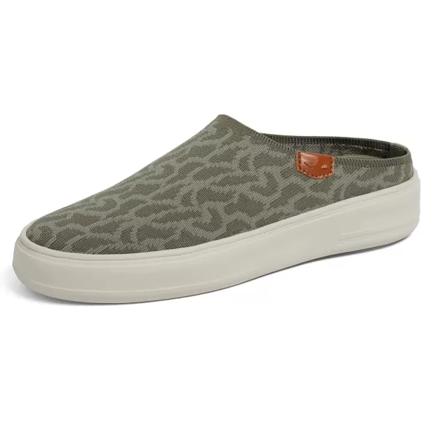 imageDearfoams Womens Original Comfort Annie Clog SneakerMoss Knit