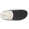 imageDearfoams Mens Microwool Clog with Molded Footbed SlipperBlack