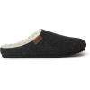imageDearfoams Mens Microwool Clog with Molded Footbed SlipperBlack