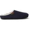 imageDearfoams Mens Microwool Clog with Molded Footbed SlipperNavy