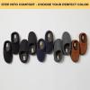 imageDearfoams Mens Thompson Memory Foam IndoorOutdoor Clog SlipperChestnut Perforated