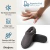 imageDearfoams Mens Thompson Memory Foam IndoorOutdoor Clog SlipperPavement