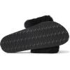 imageDearfoams Womens Fireside Canberra Genuine Shearling Cork Footbed Easy OnOff SlideBlack