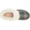 imageDearfoams Womens Nyla Felted and Plaid Moc Toe ClogDark Heather Grey