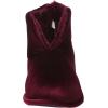 imageDearfoams Womens Sara Velour BootieShiny Burgundy