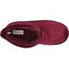imageDearfoams Womens Sara Velour BootieShiny Burgundy