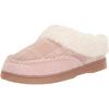 imageDearfoams Womens Nyla Felted and Plaid Moc Toe ClogPale Mauve