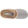 imageDearfoams Gifts for Women Mom Sister Wife  Fuzzy Fluffy Memory Foam Slipper  Hannah Knit Clog House Shoe House SlipperSleet