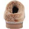 imageDearfoams Gifts for Women Mom Sister Wife  Fuzzy Fluffy Memory Foam Slipper  Hannah Knit Clog House Shoe House SlipperSleet