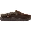 imageDearfoams Mens Memory Foam Insole Slipper BLACK US Footwear Size System Adult Men Numeric Range Medium 13 14Brown
