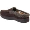 imageDearfoams Mens Memory Foam Insole Slipper BLACK US Footwear Size System Adult Men Numeric Range Medium 13 14Brown