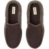 imageDearfoams Mens Memory Foam Insole Slipper BLACK US Footwear Size System Adult Men Numeric Range Medium 13 14Brown