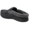 imageDearfoams Mens Memory Foam Insole Slipper BLACK US Footwear Size System Adult Men Numeric Range Medium 13 14Grey