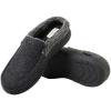 imageDearfoams Mens Memory Foam Insole Slipper BLACK US Footwear Size System Adult Men Numeric Range Medium 13 14Grey
