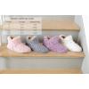 imageDearfoams Womens Chelsea Faux Fuzzy Sherpa Indoor House Bootie SlipperElderberry