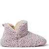 imageDearfoams Womens Chelsea Faux Fuzzy Sherpa Indoor House Bootie SlipperElderberry