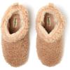 imageDearfoams Womens Chelsea Faux Fuzzy Sherpa Indoor House Bootie SlipperLatte