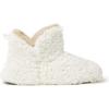 imageDearfoams Womens Chelsea Faux Fuzzy Sherpa Indoor House Bootie SlipperMuslin