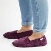 imageDearfoams Womens Chenille ALine SlipperAubergine