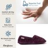 imageDearfoams Womens Chenille ALine SlipperAubergine