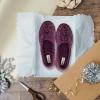 imageDearfoams Womens Chenille ALine SlipperAubergine