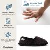 imageDearfoams Womens Chenille ALine SlipperBlack