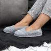 imageDearfoams Womens Chenille ALine SlipperSleet
