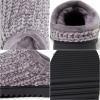 imageDearfoams Womens Chenille High Vamp Clog SlipperExcalibur