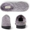 imageDearfoams Womens Chenille High Vamp Clog SlipperExcalibur