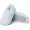 imageDearfoams Womens Ellie Fluffy Snuggle SlipperBlue Wash