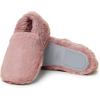 imageDearfoams Womens Ellie Fluffy Snuggle SlipperRosewood