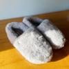 imageDearfoams Womens Ellie Fluffy Snuggle SlipperSleet