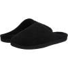 imageDearfoams Womens Memory Foam Washable Leslie Clog House Slipper with Wide WidthsBlack Terry
