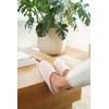 imageDearfoams Womens Memory Foam Washable Leslie Clog House Slipper with Wide WidthsFrosted Plum Terry