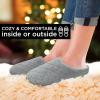 imageDearfoams Womens Memory Foam Washable Leslie Clog House Slipper with Wide WidthsIceberg