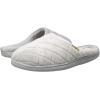 imageDearfoams Womens Memory Foam Washable Leslie Clog House Slipper with Wide WidthsSleet Velour