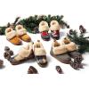imageDearfoams Womens Moritz IndoorOutdoor Cozy Bootie Camping Furry SlipperCabernet