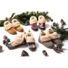 imageDearfoams Womens Moritz IndoorOutdoor Cozy Bootie Camping Furry SlipperGrey