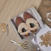 imageDearfoams Womens Moritz IndoorOutdoor Cozy Bootie Camping Furry SlipperPotting Soil