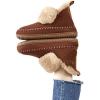 imageDearfoams Womens Moritz IndoorOutdoor Cozy Bootie Camping Furry SlipperPotting Soil