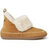imageDearfoams Womens Moritz IndoorOutdoor Cozy Bootie Camping Furry SlipperWhiskey