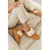 imageDearfoams Womens Moritz IndoorOutdoor Cozy Bootie Camping Furry SlipperWhiskey