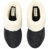 imageDearfoams womens Slip on SlipperBlack