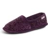 imageDearfoams Womens Chenille ALine SlipperAubergine