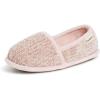 imageDearfoams Womens Chenille ALine SlipperDusty Pink