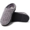 imageDearfoams Womens Chenille High Vamp Clog SlipperExcalibur