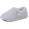 imageDearfoams Womens Ellie Fluffy Snuggle SlipperSleet